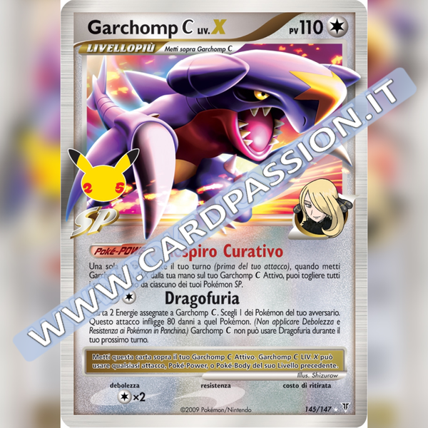 145/147 Garchomp C Liv. X (Full Art) | Gran Festa - Card Passion