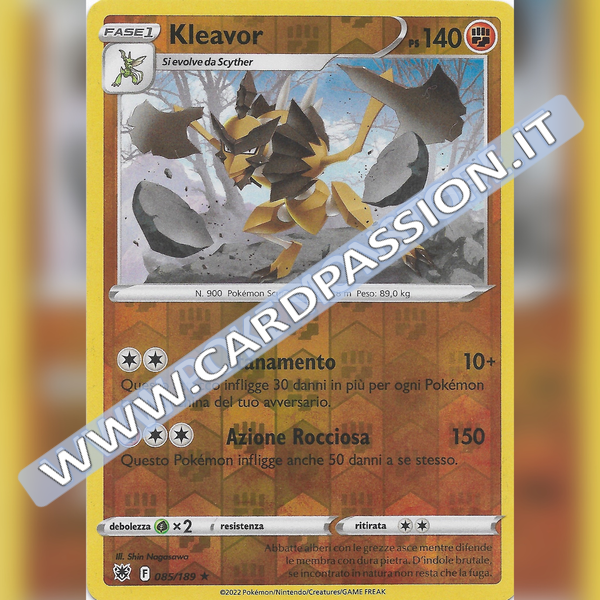 085/189 Kleavor Rara Reverse | Lucentezza Siderale - Card Passion