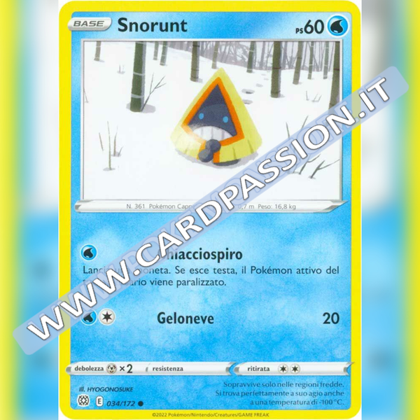 034/172 Snorunt | Astri Lucenti - Card Passion