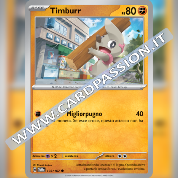 103/167 Timburr | Crepuscolo Mascherato