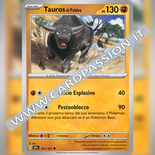 101/191 Tauros di Paldea | Scintille Folgoranti