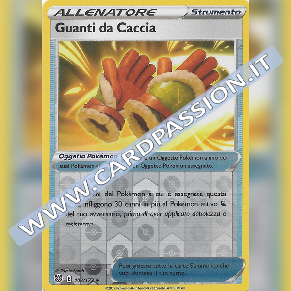 142/172 Guanti da Caccia Reverse | Astri Lucenti - Card Passion