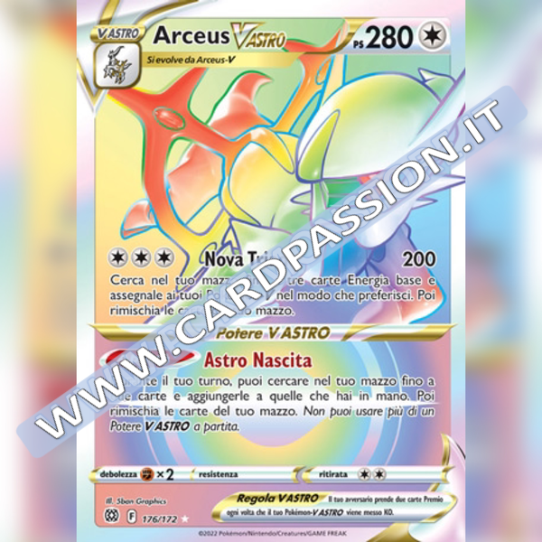 176/172 Arceus VAstro Hyper | Astri Lucenti - Card Passion