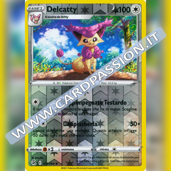 211/264 Delcatty Reverse | Colpo Fusione - Card Passion