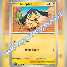 070/167 Helioptile | Crepuscolo Mascherato