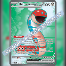 162/142 Orthworm ex (Full Art) | Corona Astrale