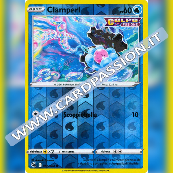 065/264 Clamperl Reverse | Colpo Fusione - Card Passion