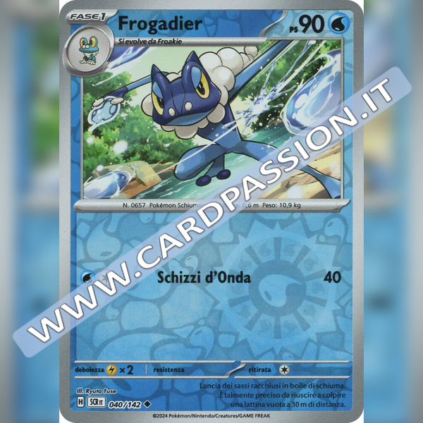 040/142 Frogadier Reverse | Corona Astrale