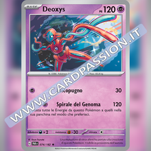 074/182 Deoxys Holo | Paradosso Temporale
