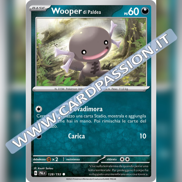 128/193 Wooper di Paldea | Evoluzioni a Paldea