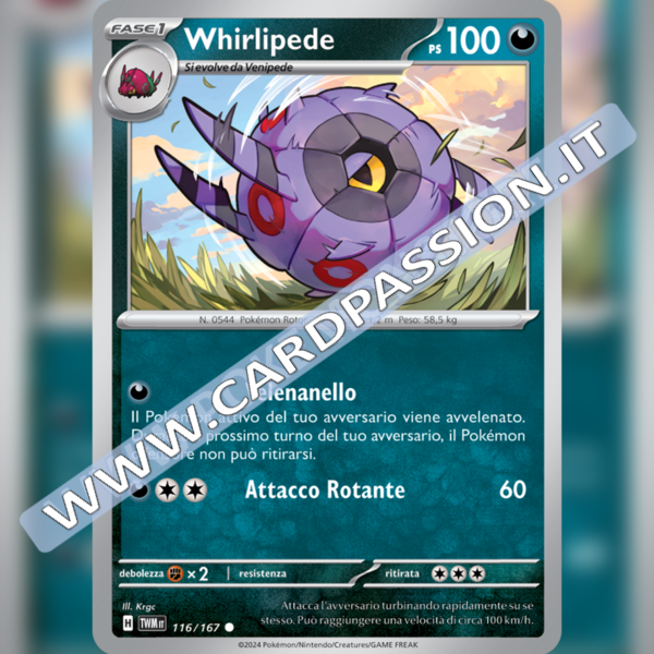 116/167 Whirlipede | Crepuscolo Mascherato