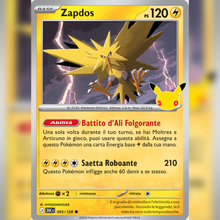 055/128 Zapdos Holo | 30esimo Anniversario