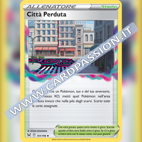 161/196 Citta Perduta | Origine Perduta - Card Passion