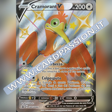 SWSH086 Cramorant V Shiny (Full Art) | Black Star Promo - Card Passion