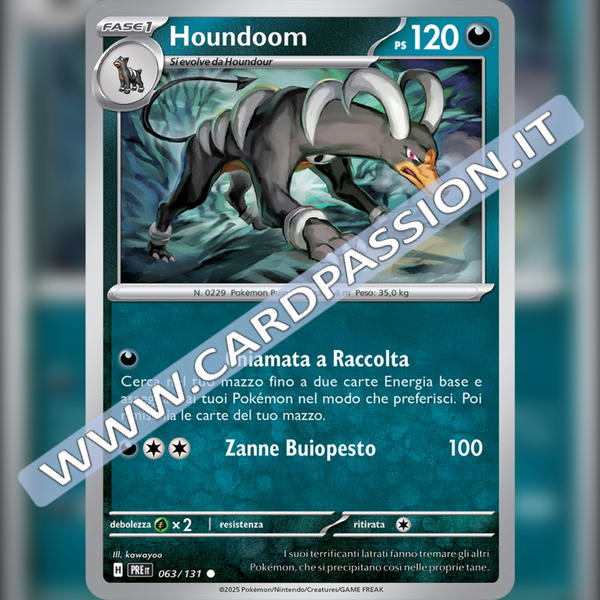 063/131 Houndoom | Evoluzioni Prismatiche