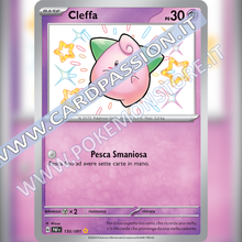 150/091 Cleffa Shiny | Destino di Paldea
