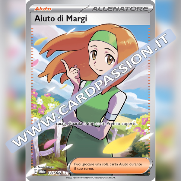 195/165 Aiuto di Margi (Full Art) | Scarlatto e Violetto 151