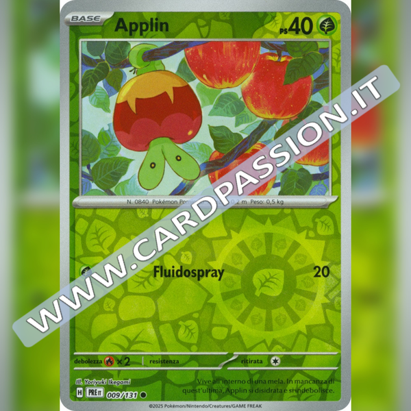 009/131 Applin Reverse | Evoluzioni Prismatiche