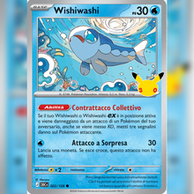 022/128 Wishiwashi Holo | 30esimo Anniversario