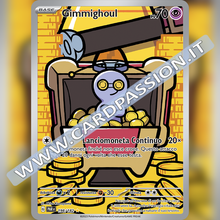 198/182 Gimmighoul Illustrazione Rara | Paradosso Temporale