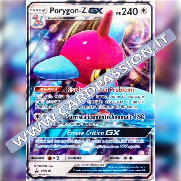 SM216 Porygon-Z GX | Black Star Promo - Card Passion