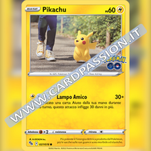 027/078 Pikachu Comune | Pokémon GO - Card Passion