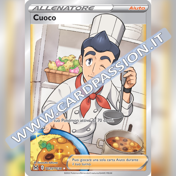 TG25/TG30 Cuoco (Full Art) | Origine Perduta - Card Passion