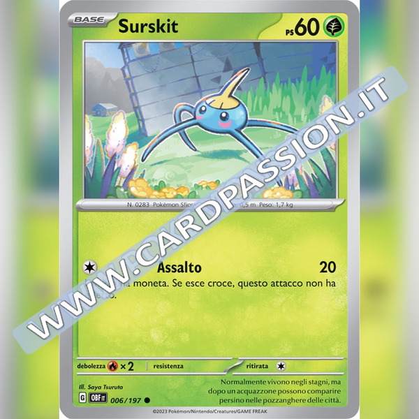 006/197 Surskit | Ossidiana Infuocata