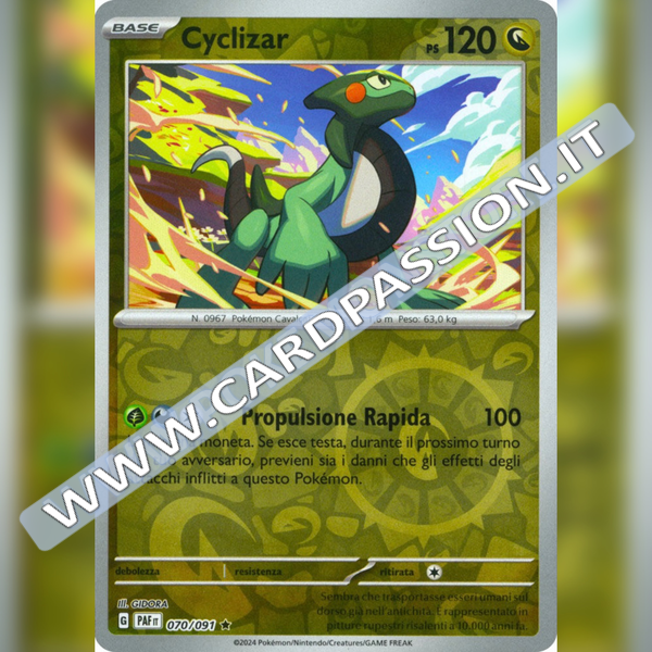 070/091 Cyclizar Reverse | Destino di Paldea
