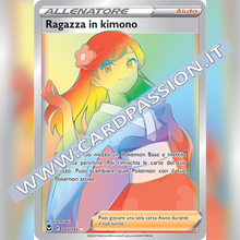 205/195 Ragazza in Kimono Hyper | Tempesta Argentata