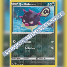 088/189 Qwilfish di Hisui Comune Reverse | Lucentezza Siderale - Card Passion