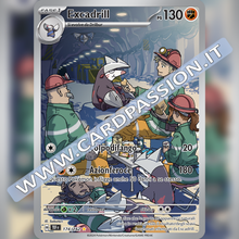 174/162 Excadrill Illustrazione Rara | Cronoforze