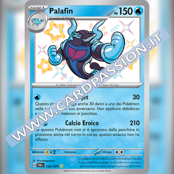 124/091 Palafin Shiny | Destino di Paldea