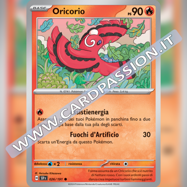 026/191 Oricorio | Scintille Folgoranti