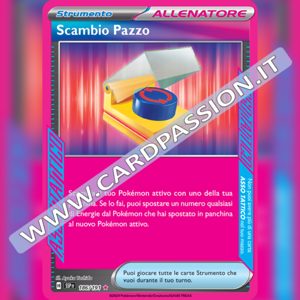 186/191 Scambio Pazzo Asso Tattico | Scintille Folgoranti