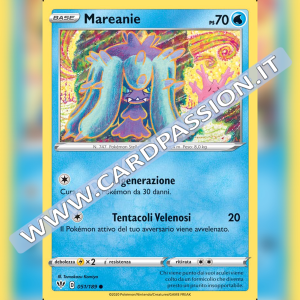 051/189 Mareanie Comune | Fiamme Oscure - Card Passion