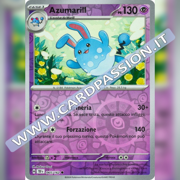 065/162 Azumarill Reverse | Cronoforze
