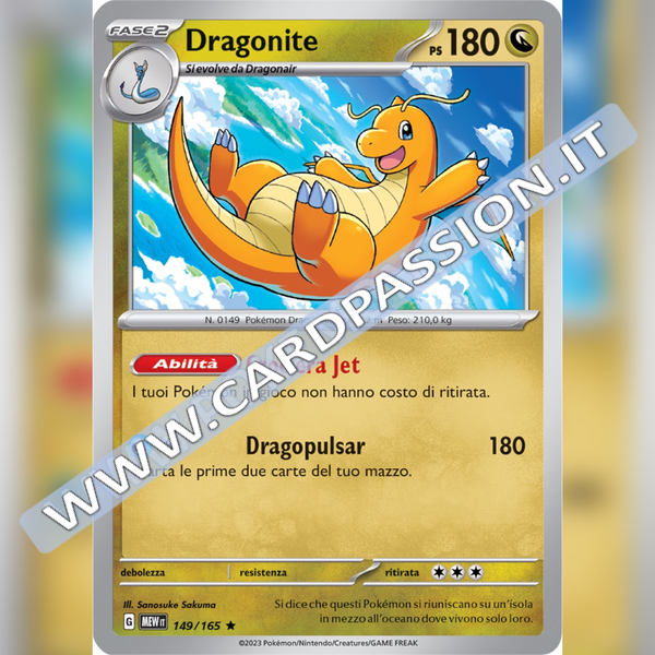 149/165 Dragonite Holo | Scarlatto e Violetto 151