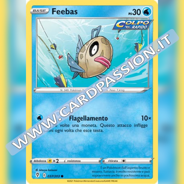 037/203 Feebas | Evoluzioni Eteree - Card Passion