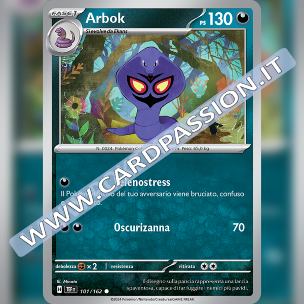 101/162 Arbok | Cronoforze