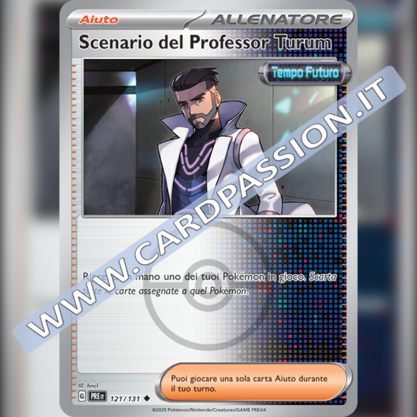 121/131 Scenario del Prof. Turum Poke Ball Reverse | Evoluzioni Prismatiche