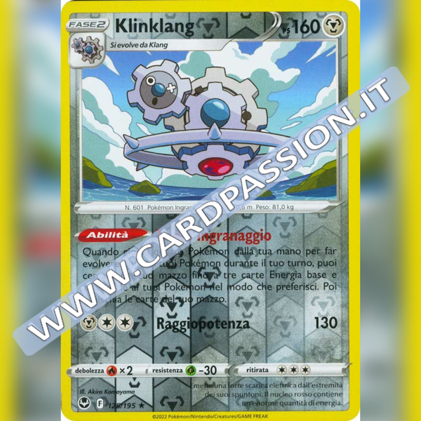 125/195 Klinklang Reverse | Tempesta Argentata