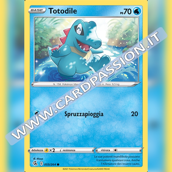 055/264 Totodile | Colpo Fusione - Card Passion