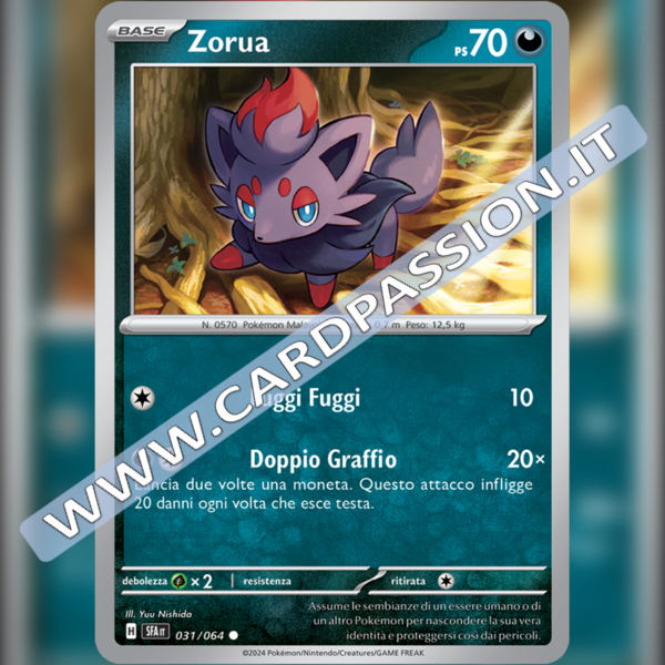 031/064 Zorua | Segreto Fiabesco