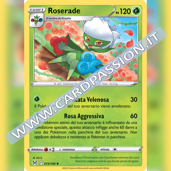 015/196 Roserade | Origine Perduta - Card Passion