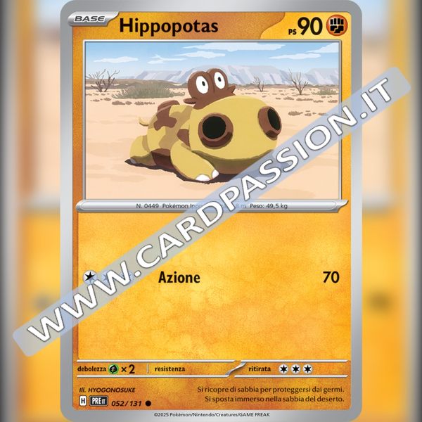 052/131 Hippopotas | Evoluzioni Prismatiche