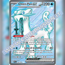 236/193 Chien Pao ex (Full Art) | Evoluzioni a Paldea