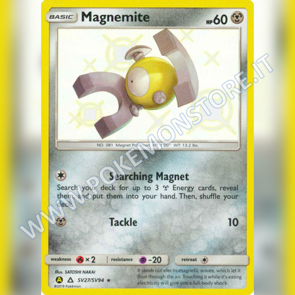 SV27/SV94 Magnemite Baby Shiny | Hidden Fates - Card Passion