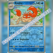 099/165 Kingler Reverse | Scarlatto e Violetto 151