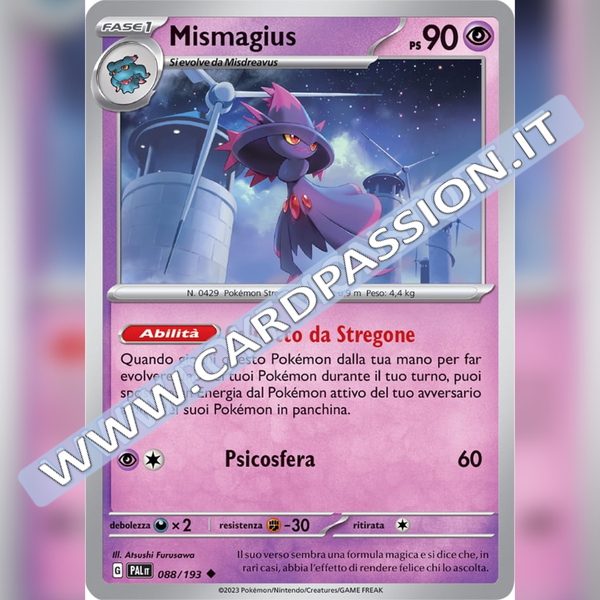 088/193 Mismagius | Evoluzioni a Paldea